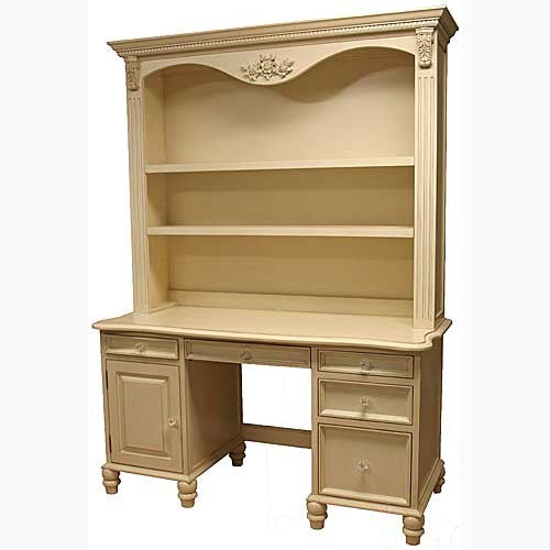 vintage desk and hutch