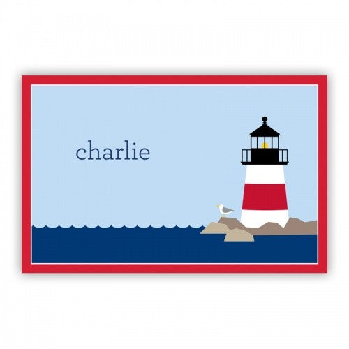 Lighthouse Disposable Placemat