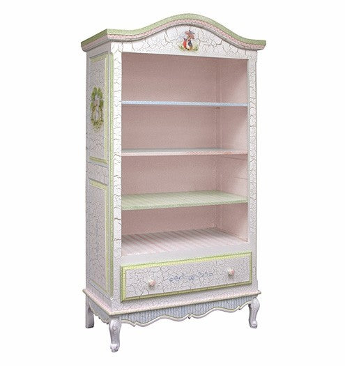 enchanted forest tall french bookcase
