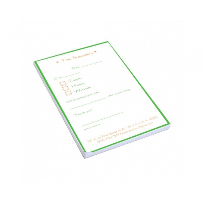 green play date pad