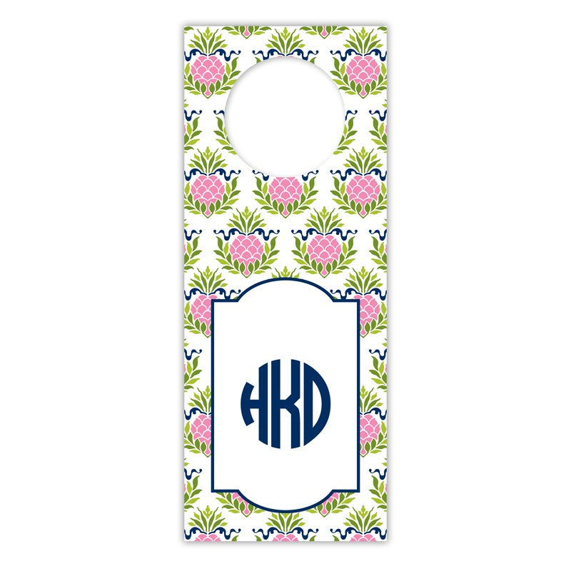 boatman geller pineapple repeat pink wine tags