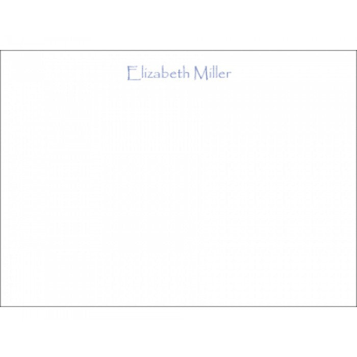 elizabeth social stationery