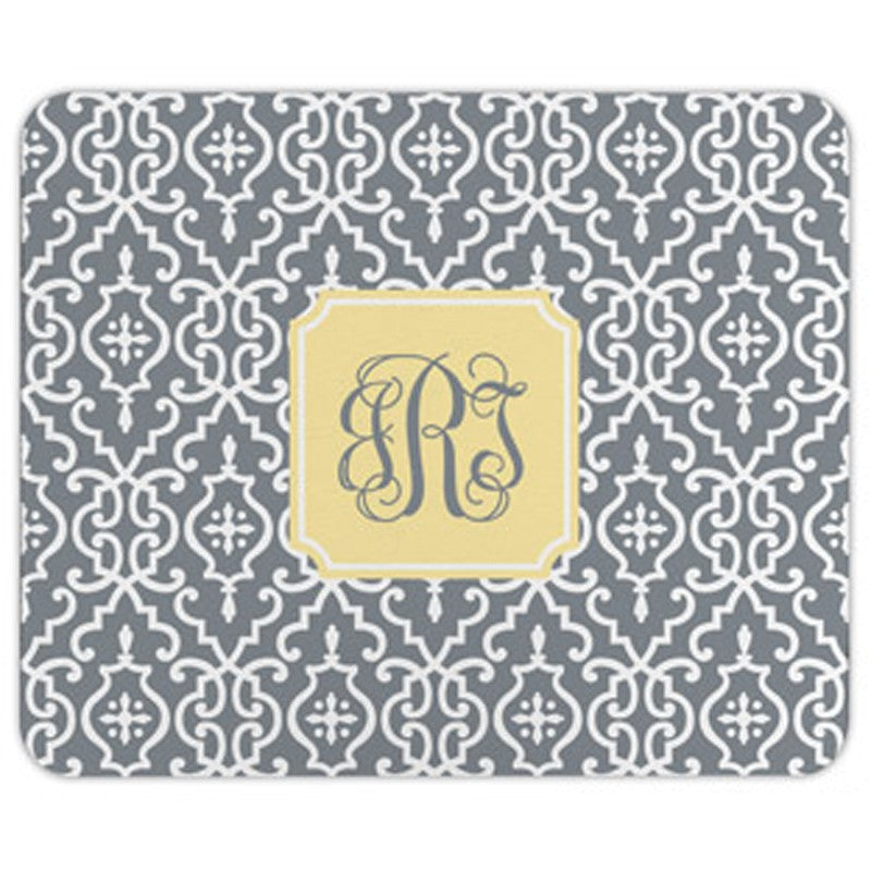 boatman geller wrought iron gray mouse pad