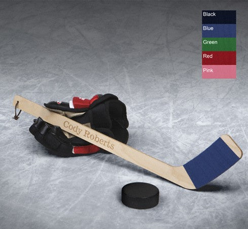 personalized keepsake hockey stick