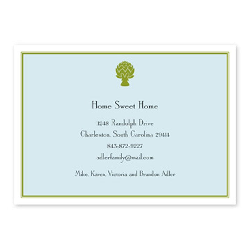 boatman geller artichoke flat invitation