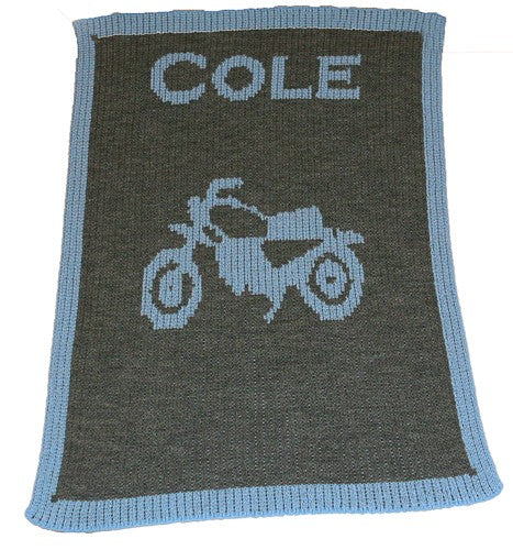 vintage motorcycle blanket