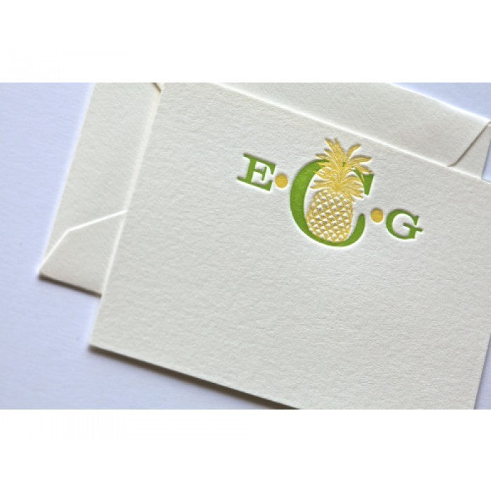 pineapple enclosure card