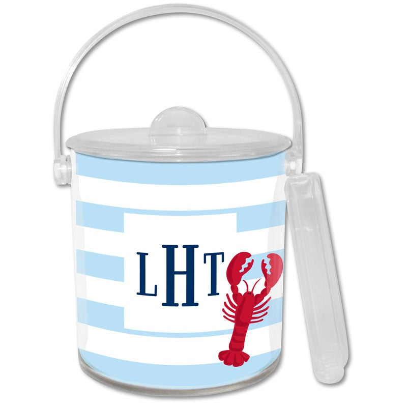 boatman geller stripe lobster ice bucket