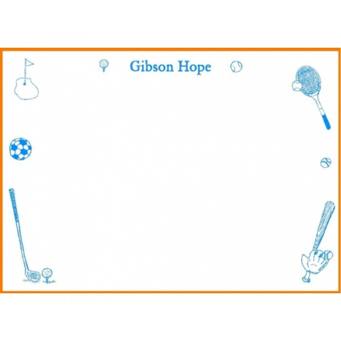 gibson sportschildren's stationery