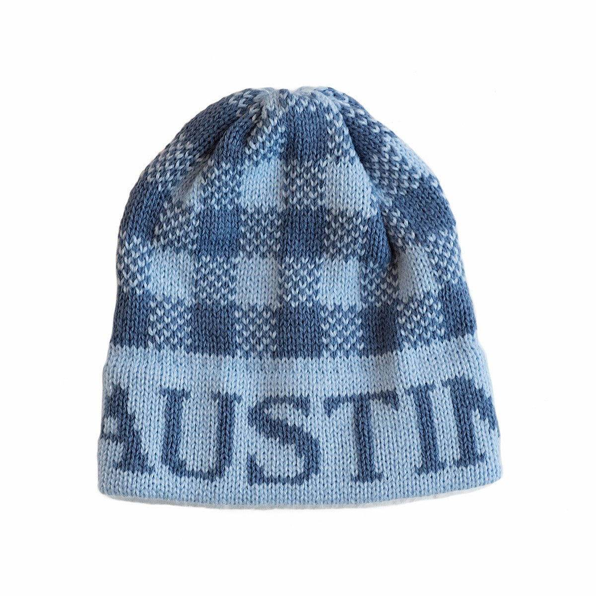 personalized gingham hat