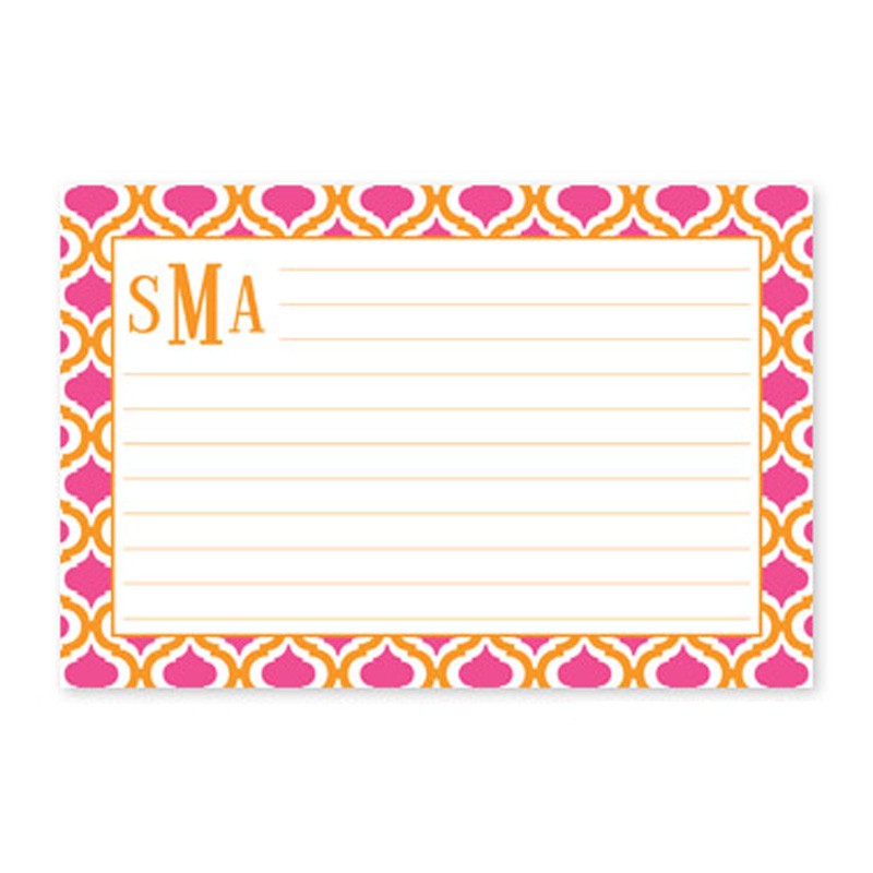 boatman geller espadrille preppy recipe card