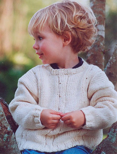 cable cotton sweater