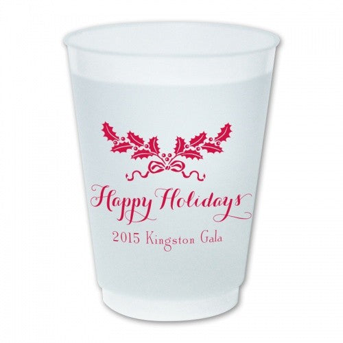 Holiday Swag Cups
