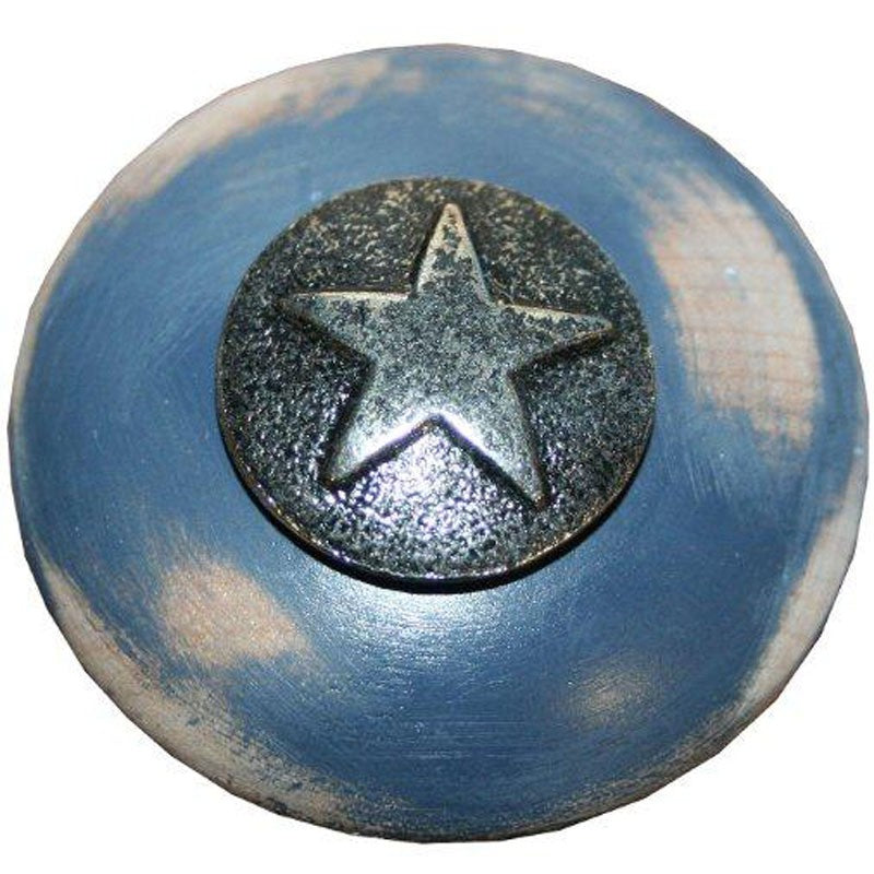 silver star drawer knob