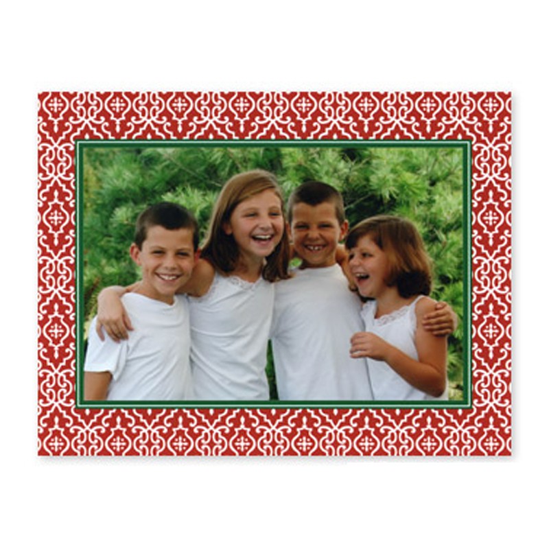 boatman geller wrought iron red photocard