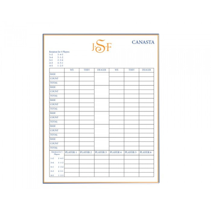 monogram canasta gold