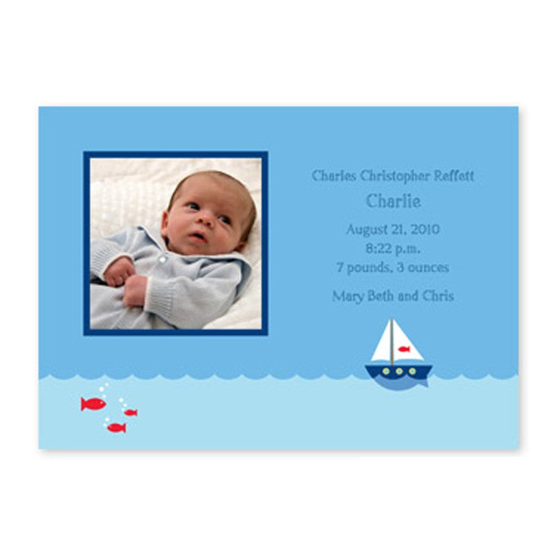 boatman geller sailboat photocard