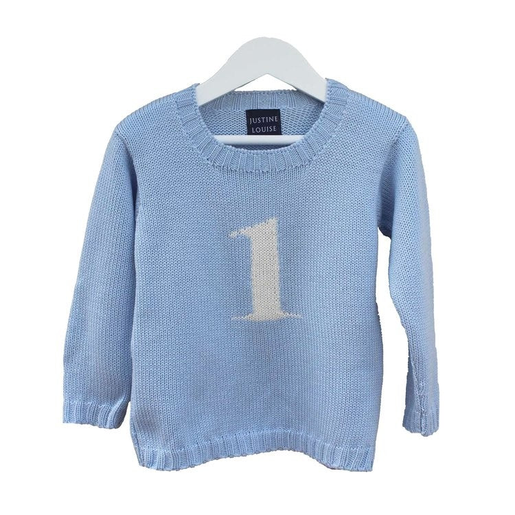 baby number sweater