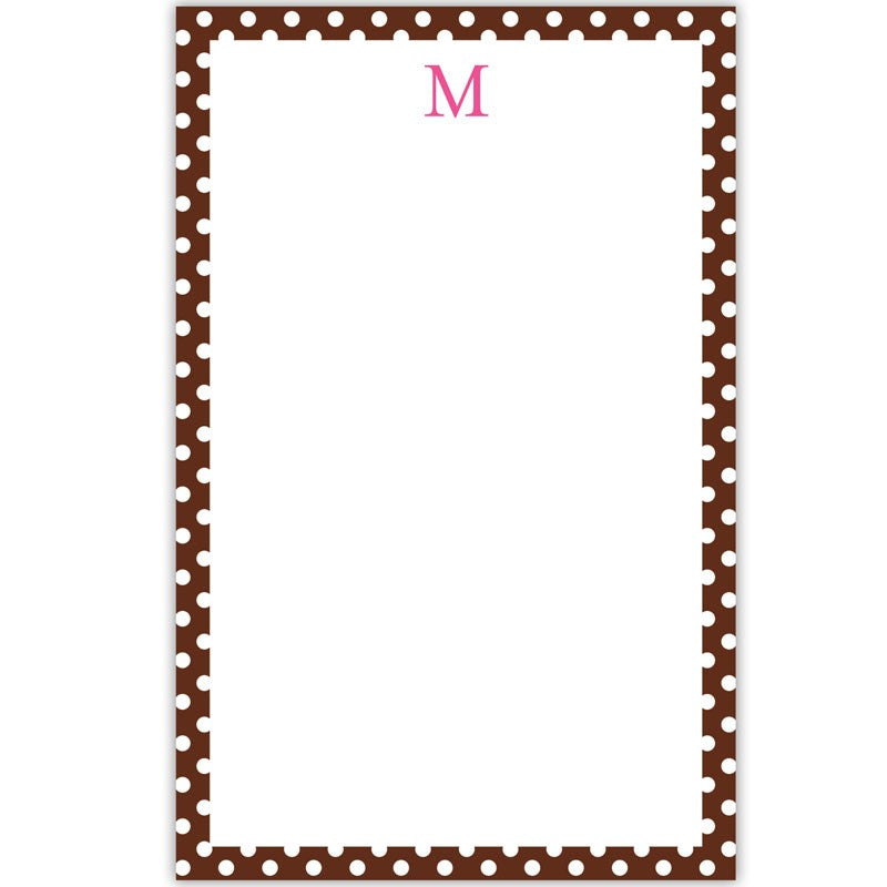 boatman geller dot brown notepad