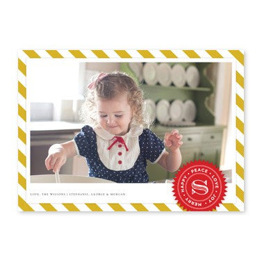 boatman geller air mail yellow photocard