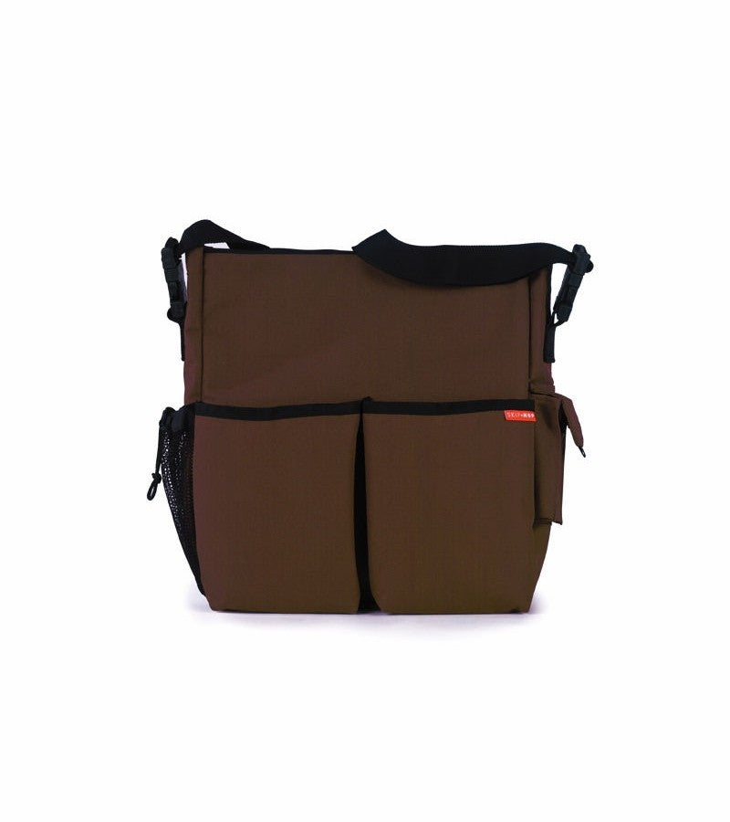 skip hop duo diaper bag - chocolate