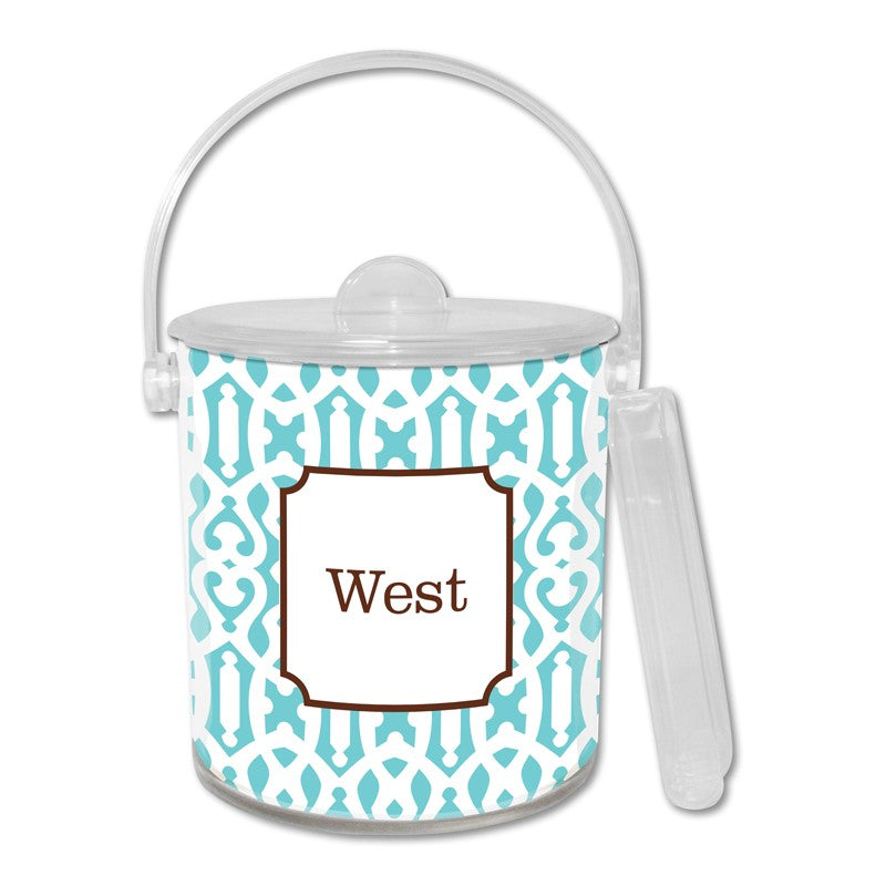 boatman geller cameron teal ice bucket