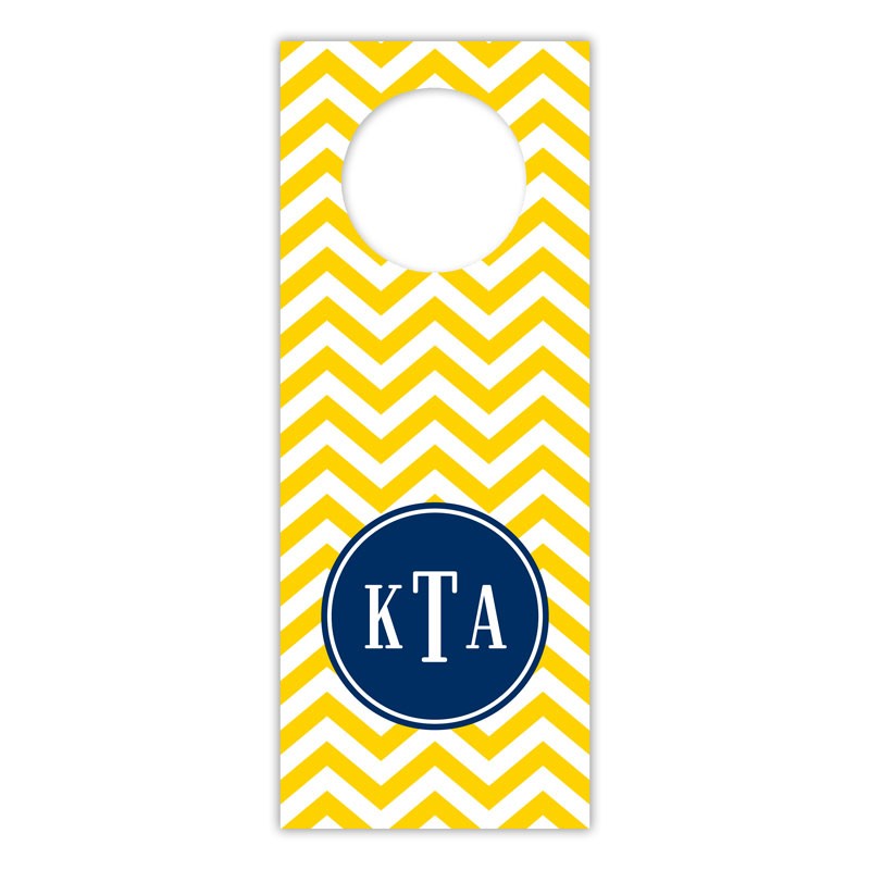 boatman geller chevron sunflower wine tags