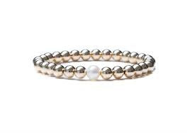 Single Pearl 14k 6mm Bead Bracelet