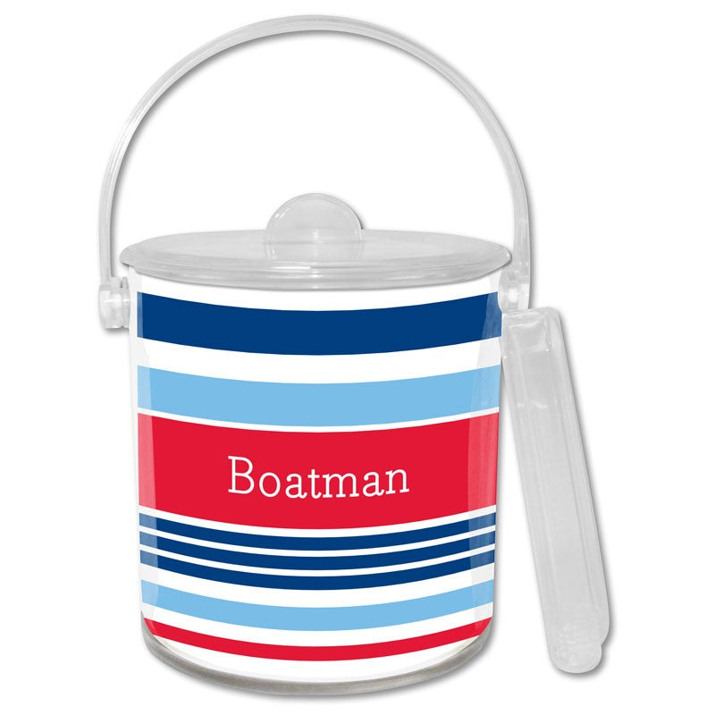 boatman geller espadrille nautical ice bucket