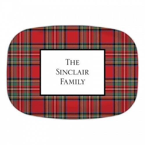 Tartan Plaid Platters