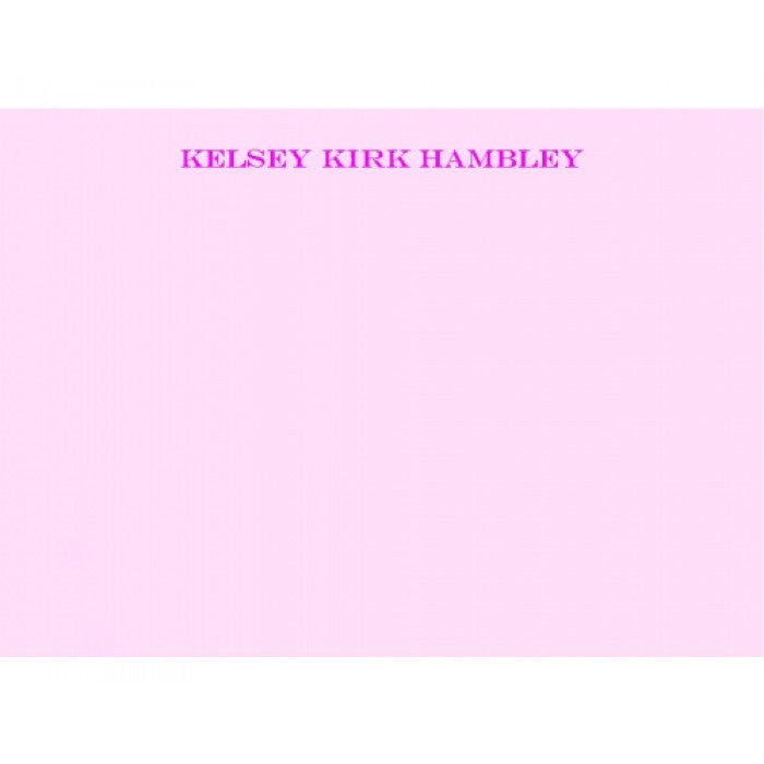 kelsey social stationery
