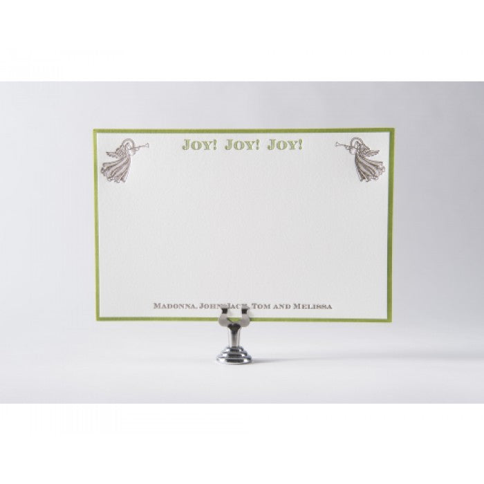 joy holiday card