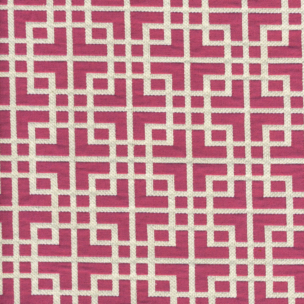 Square Dance Pink Fabric