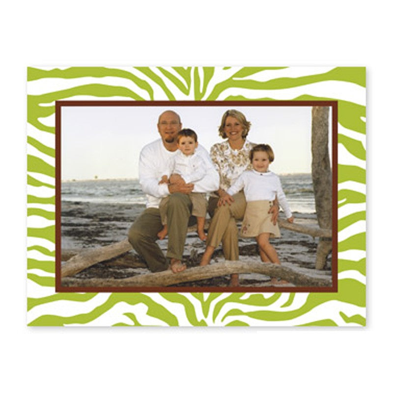boatman geller zebra green photocard