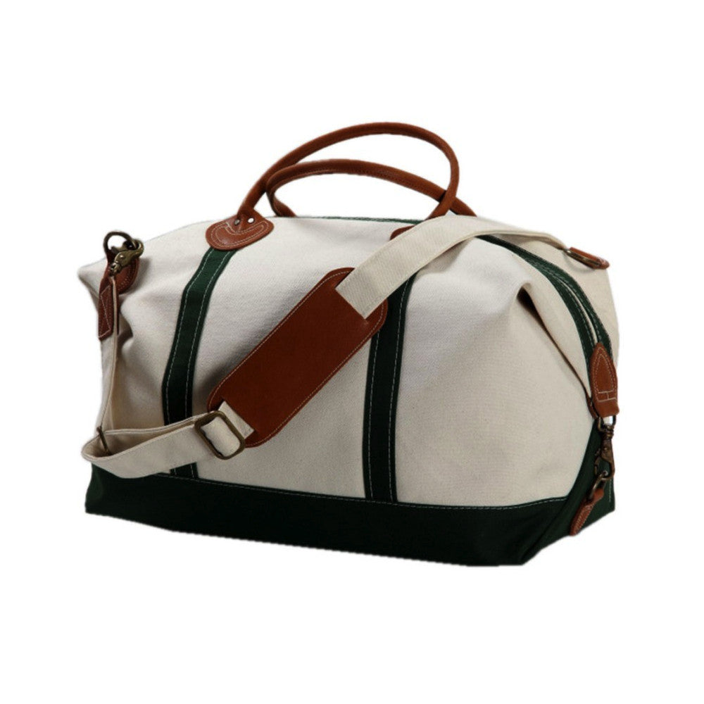 weekender bag hunter green