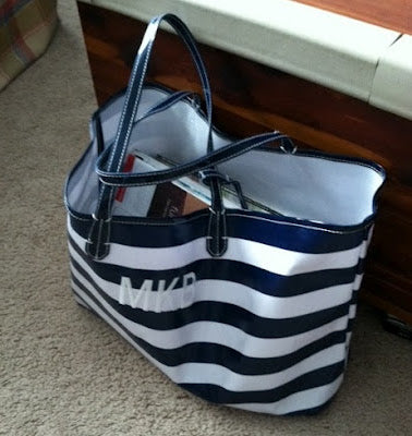 wellie market tote