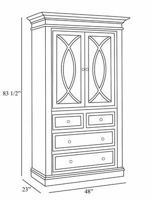 wilshire armoire