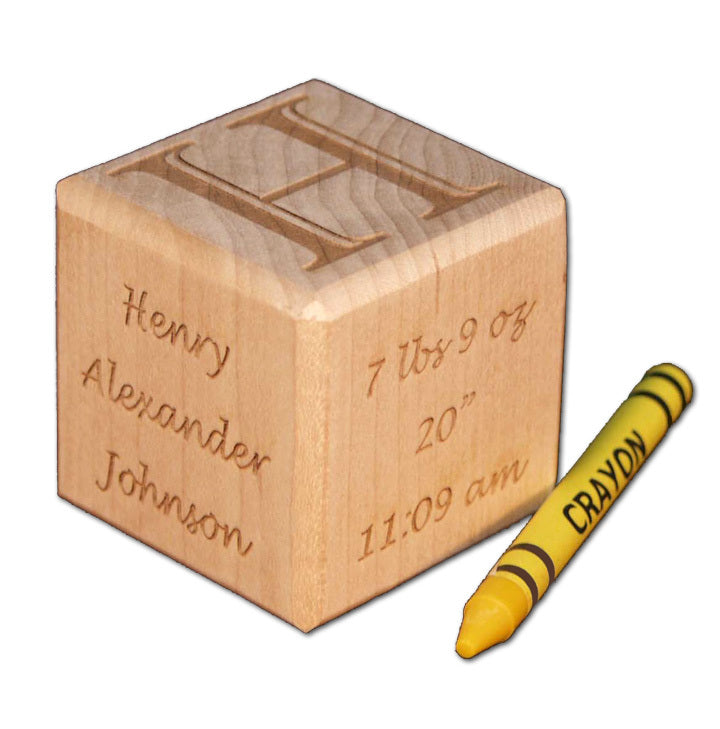 wooden birth block