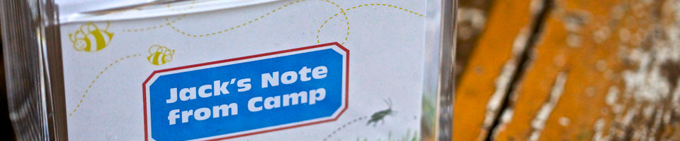 children's camp note sets