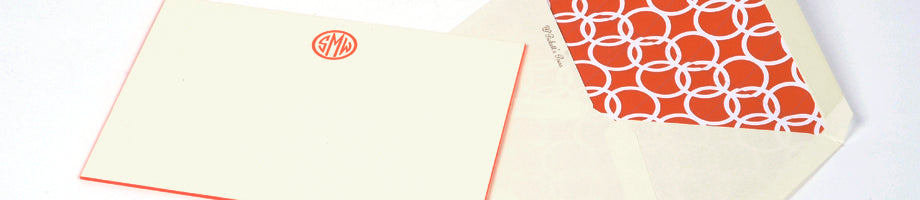 letterpress custom stationery