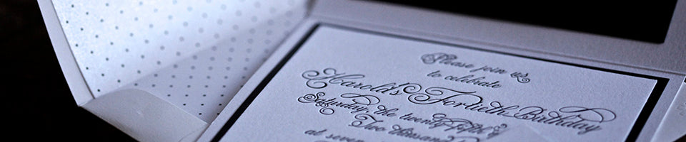 letterpress engagement parties