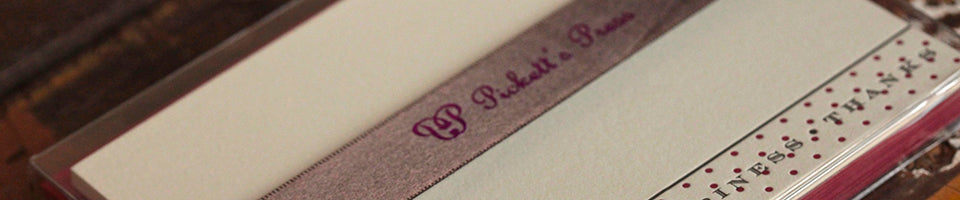 letterpress holiday thank you cards