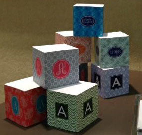 sticky note cubes