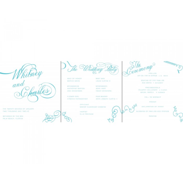 wedding ceremony programs
