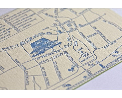 wedding maps & direction cards