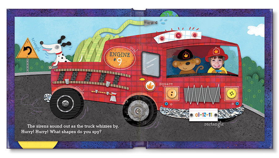 Personalized 1-2-3 Blast Off with Me! Board Book