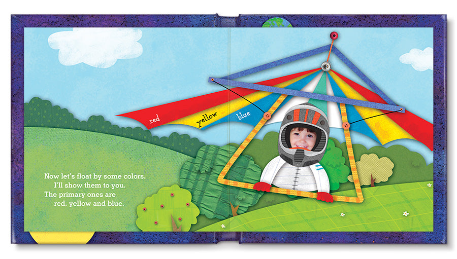 Personalized 1-2-3 Blast Off with Me! Board Book