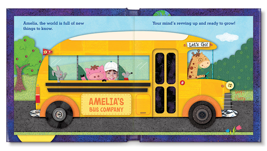 Personalized 1-2-3 Blast Off with Me! Board Book