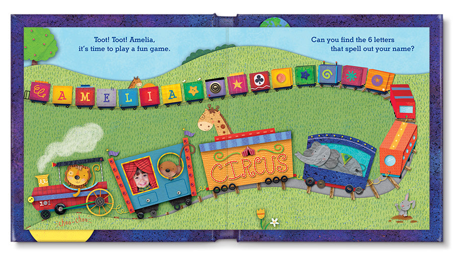 Personalized 1-2-3 Blast Off with Me! Board Book