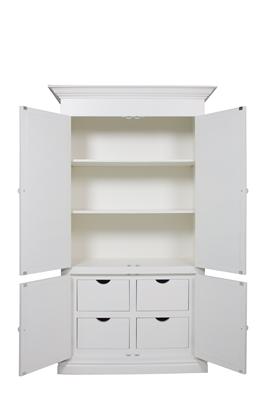 antico white regency armoire by art for kids
